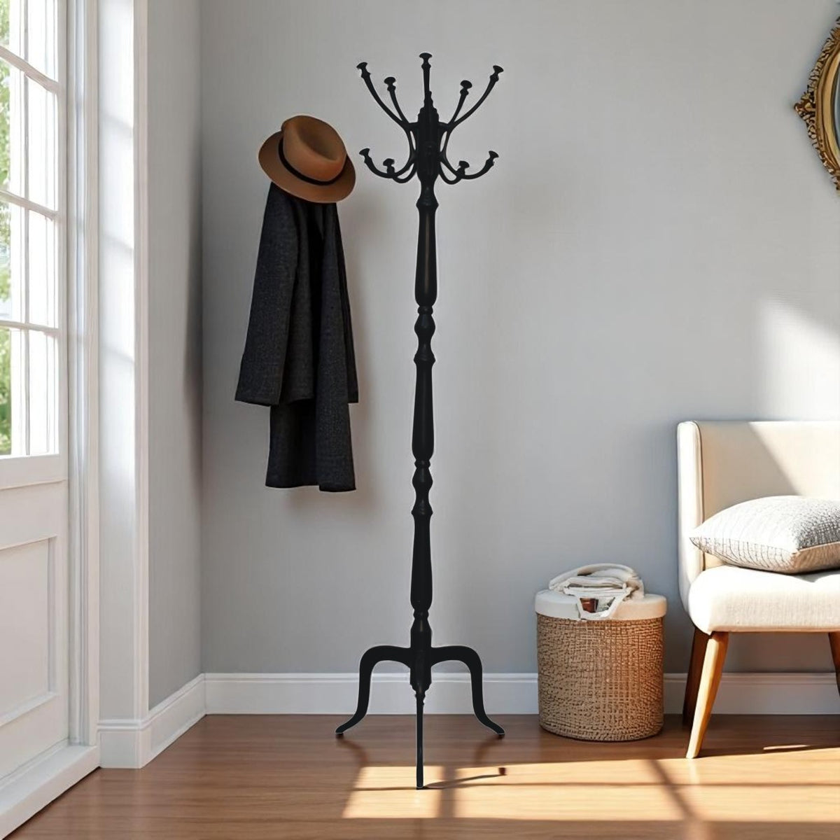 IN3246 - Black Coat Stand