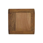 Mini Curve Oak-Tone Floating Bedside