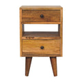 Mini Classic Multi Oak-Tone Bedside