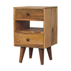 Mini Classic Multi Oak-Tone Bedside