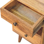 Mini Classic Multi Oak-Tone Bedside