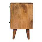 Mini Classic Multi Oak-Tone Bedside