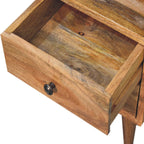 Mini Oak-Tone Classic Open Bedside