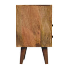 Mini Oak-Tone Classic Open Bedside