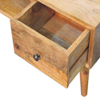 Classic Oak-Tone Coffee Table