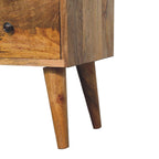 Classic Oak-Tone Coffee Table