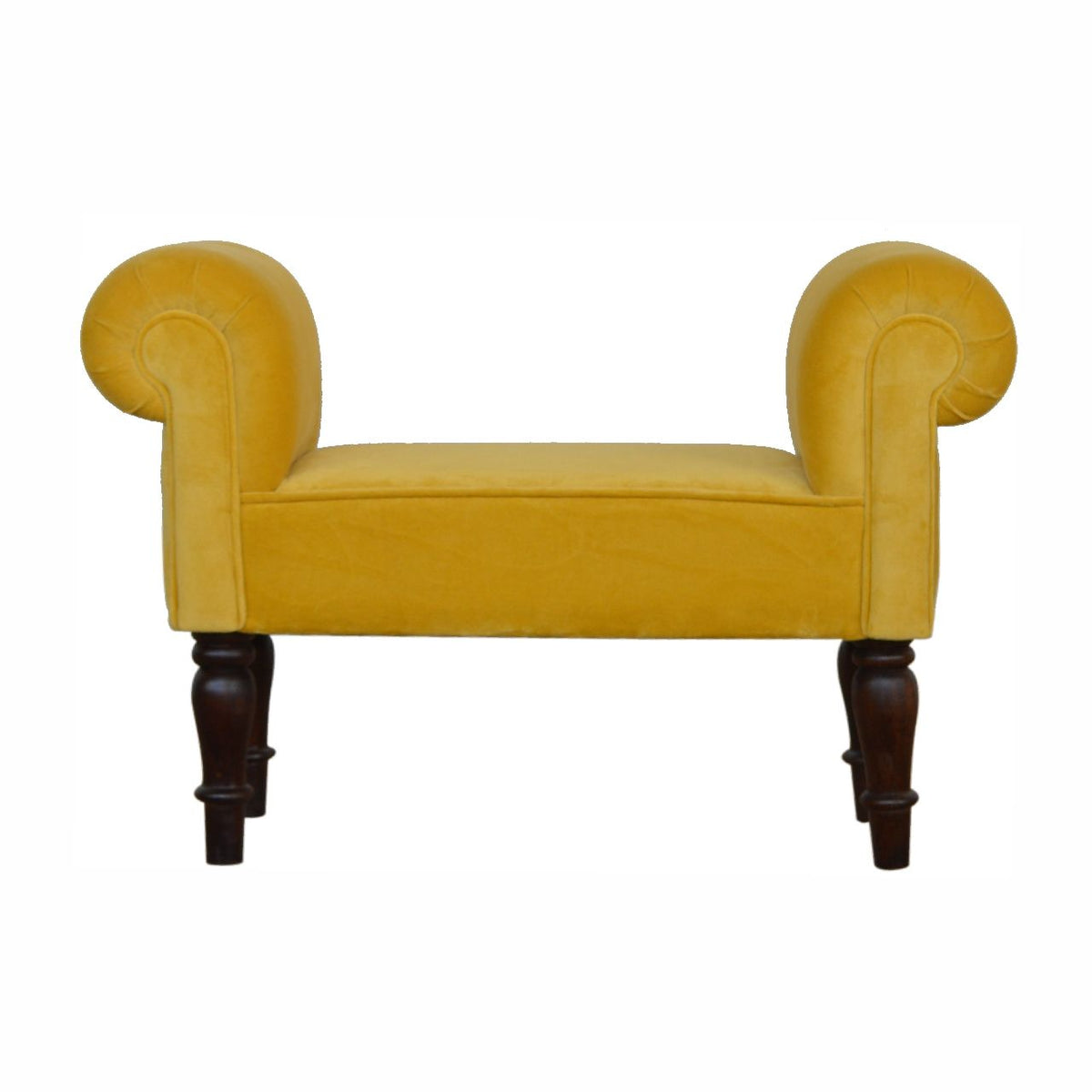 Boucle Cream Bench