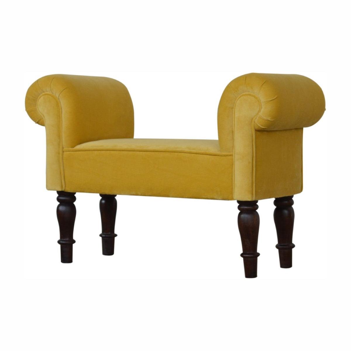 Boucle Cream Bench