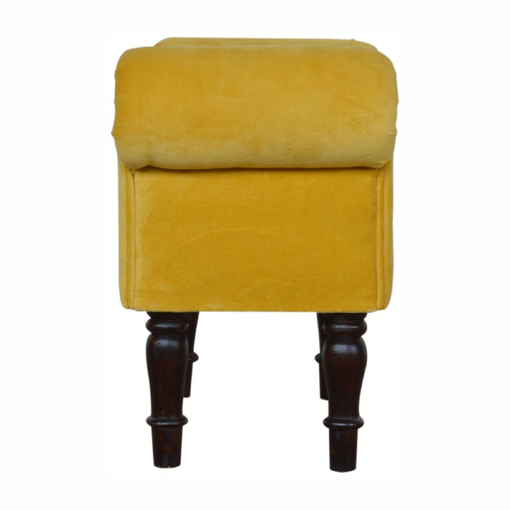 Boucle Cream Bench