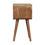 Mini Curved Open Bedside Table