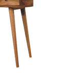 Oak-Tone Wave Writing Desk