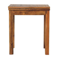 Mini Oak-Tone Butterfly Dining Table
