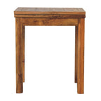 Mini Oak-Tone Butterfly Dining Table