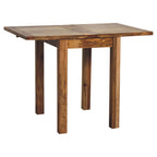 Mini Oak-Tone Butterfly Dining Table