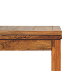 Mini Oak-Tone Butterfly Dining Table
