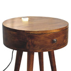 Single Chestnut Bedside