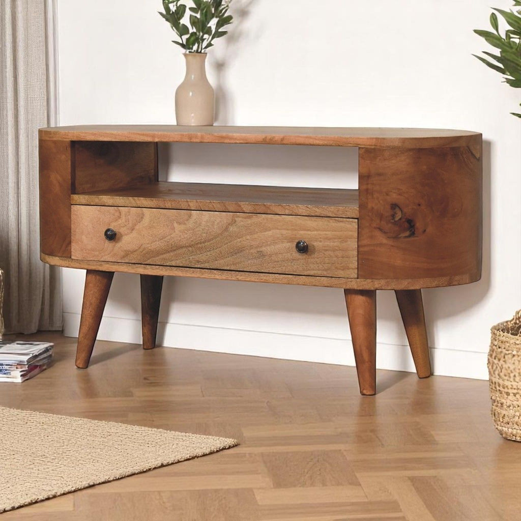 Mini Rounded Entertainment Unit