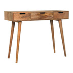 Oak-Tone Dressing Table
