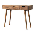 Oak-Tone Dressing Table
