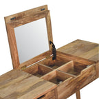 Oak-Tone Dressing Table