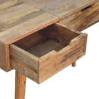 Oak-Tone Dressing Table