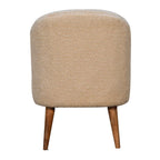 Cream Bouclé Tub Chair