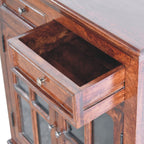Cherry Glazed Cabinet