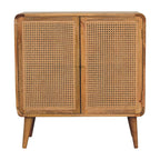 Larrisa Woven Storage Cabinet
