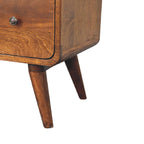 3 Over 2 Curved Chestnut Chest