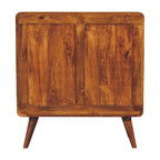3 Over 2 Curved Chestnut Chest