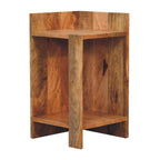 Oak-Tone Box Bedside