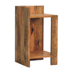 Oak-Tone Box Bedside