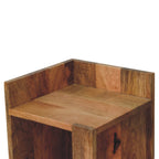 Oak-Tone Box Bedside