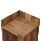 Oak-Tone Box Bedside