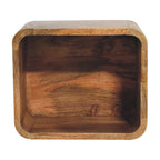 Oak-Tone Floating Open Bedside