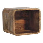 Oak-Tone Floating Open Bedside