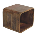 Oak-Tone Floating Open Bedside