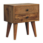 Mini Oak-Tone Modern Bedside
