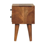 Mini Oak-Tone Modern Bedside