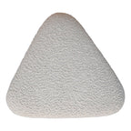 Mud Bouclé Triangle Footstool