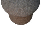 Mud Bouclé Mushroom Footstool