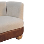 Bouclé Cream Buffalo Small Sofa
