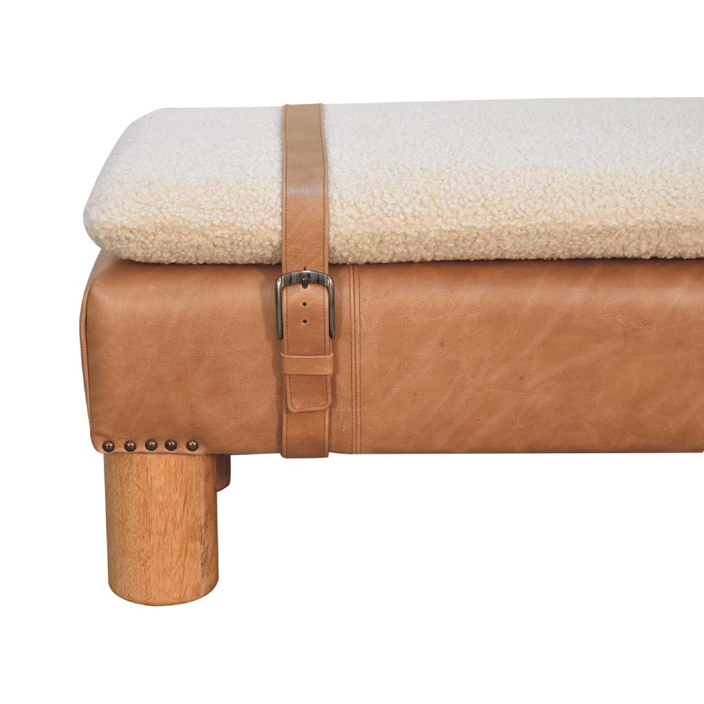 Strapped Cylinder Bench