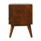 Gold Art Pattern Drawer Media Unit