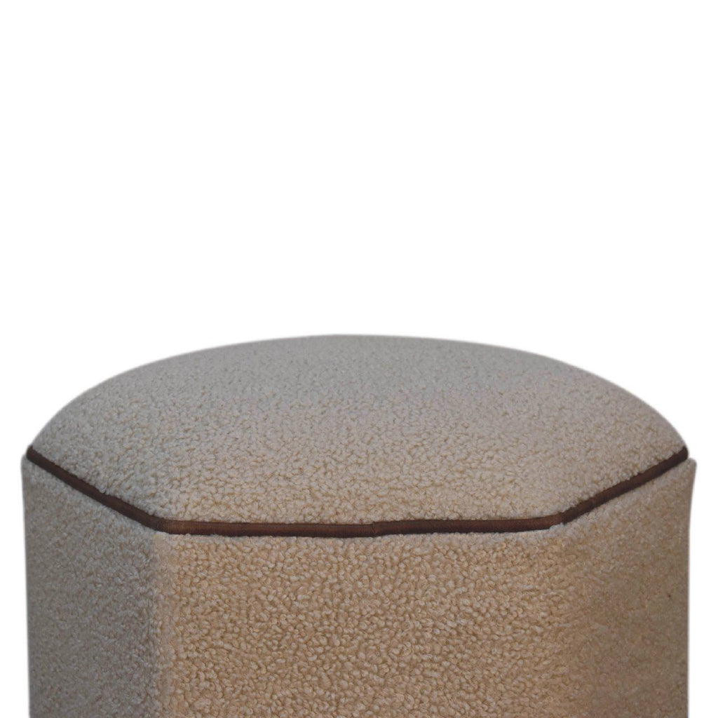 Serenity Hexagonal Footstool
