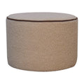 Serenity Large Round Footstool
