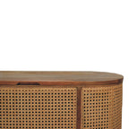 Larrisa Rounded Lid-Up Blanket Box