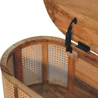 Larrisa Rounded Lid-Up Blanket Box