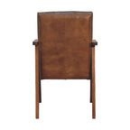 Brown Buffalo Leather Chair