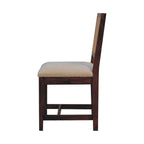 Cream Bouclé Rattan Chair